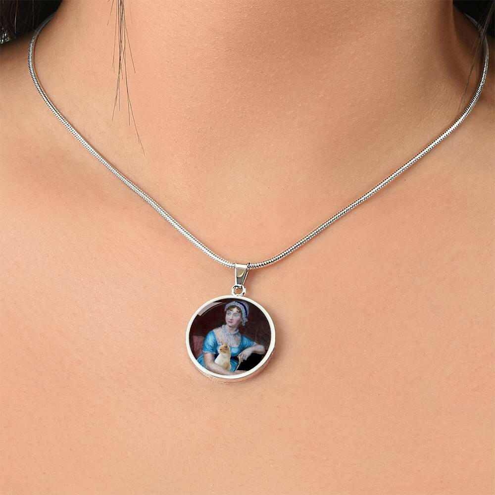 Jane Austen's Cat Necklace - Jewelry - Epileptic Al’s Shop