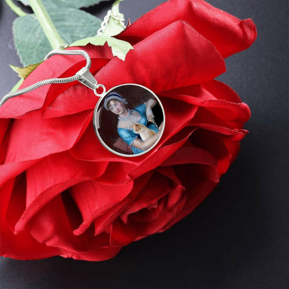 Jane Austen's Cat Necklace - Jewelry - Epileptic Al’s Shop