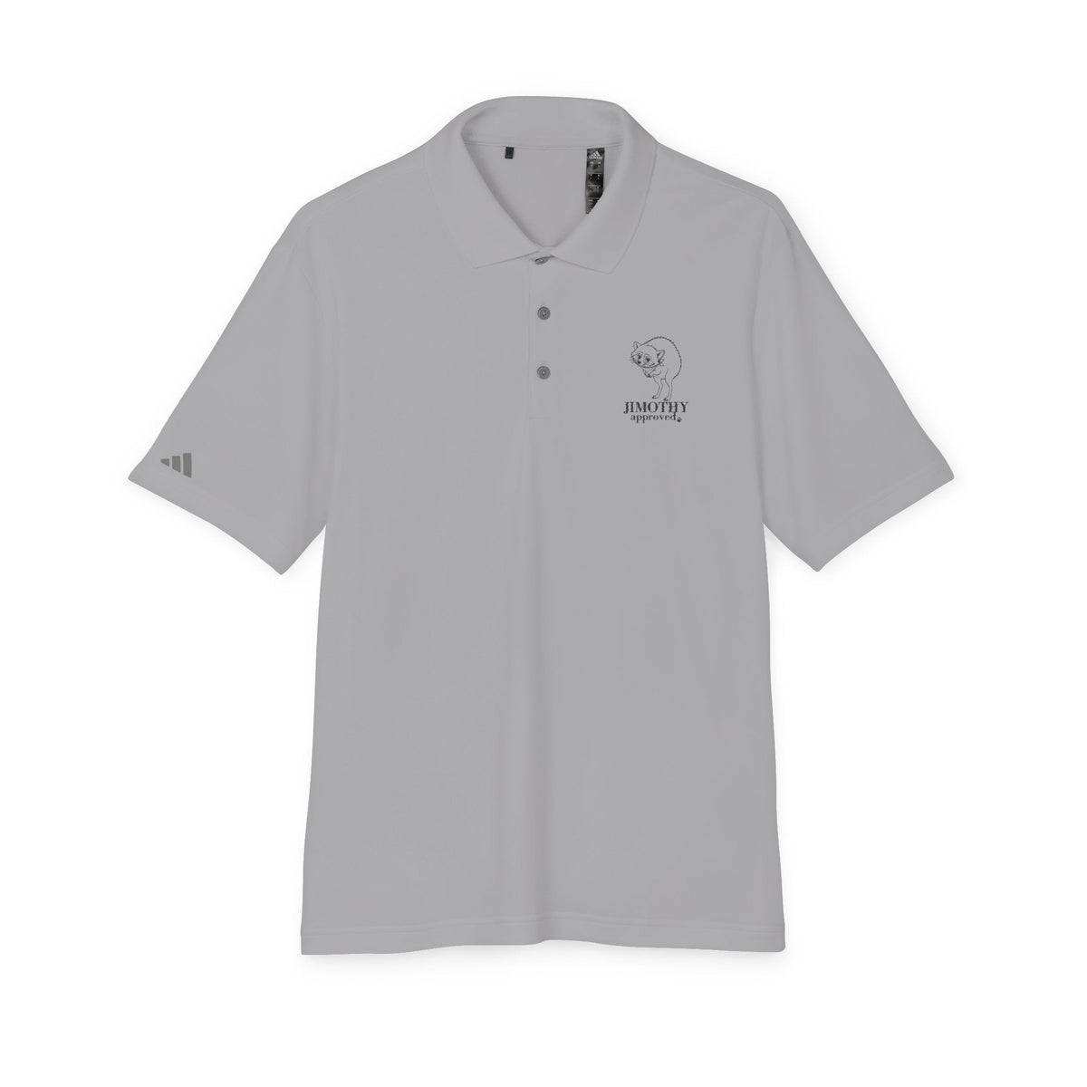Jimothy Approved Performance Polo | Embroidered Funny Raccoon Golf Shirt - Clothing, Unisex, Shirt, Polo - EpiAl's Shop