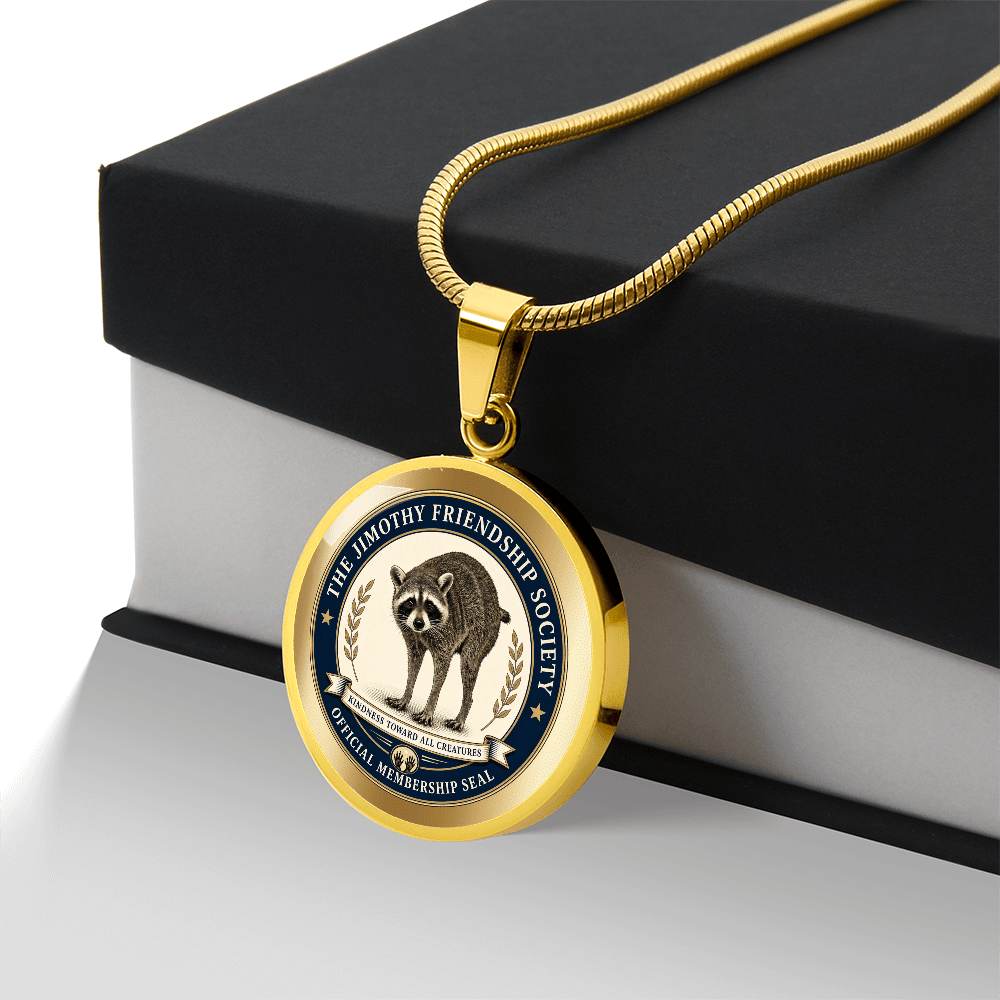 Jimothy Friendship Society Official Membership Necklace - Jewelry, Necklaces - EpiAl's Shop