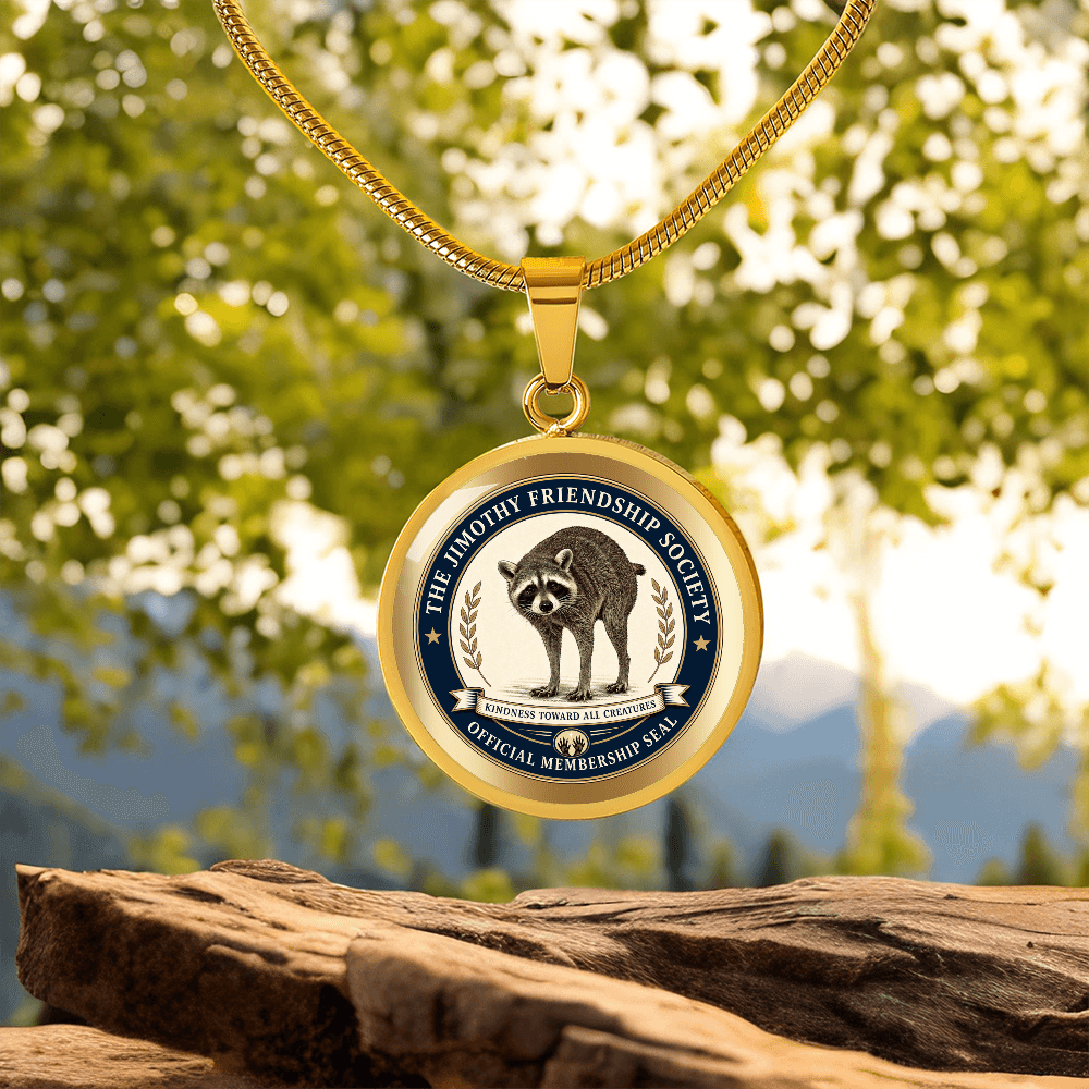 Jimothy Friendship Society Official Membership Necklace - Jewelry, Necklaces - EpiAl's Shop