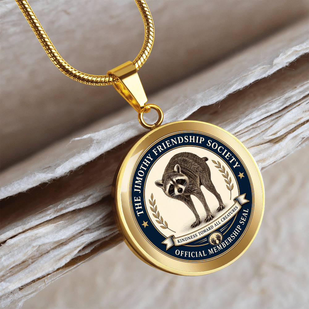 Jimothy Friendship Society Official Membership Necklace - Jewelry, Necklaces - EpiAl's Shop