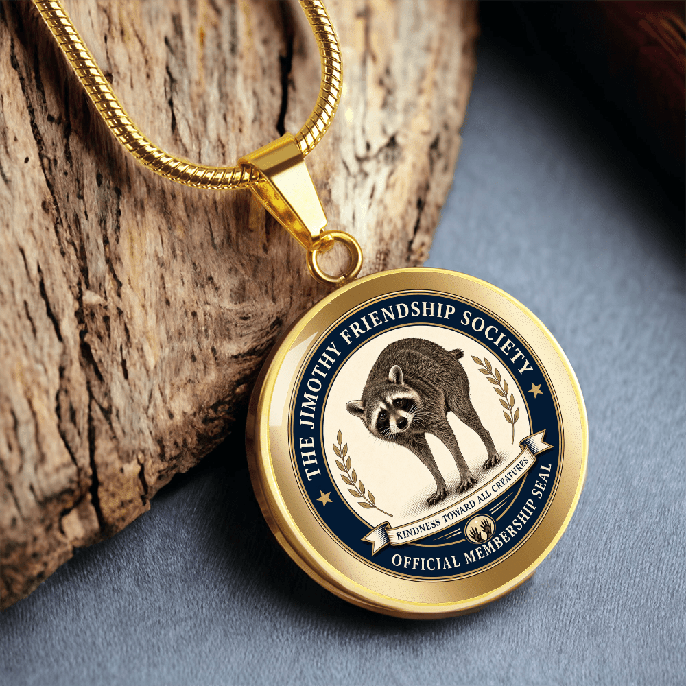 Jimothy Friendship Society Official Membership Necklace - Jewelry, Necklaces - EpiAl's Shop