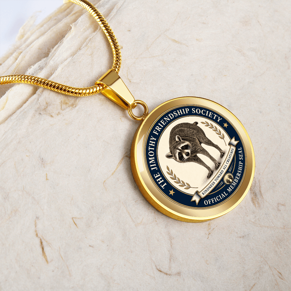 Jimothy Friendship Society Official Membership Necklace - Jewelry, Necklaces - EpiAl's Shop