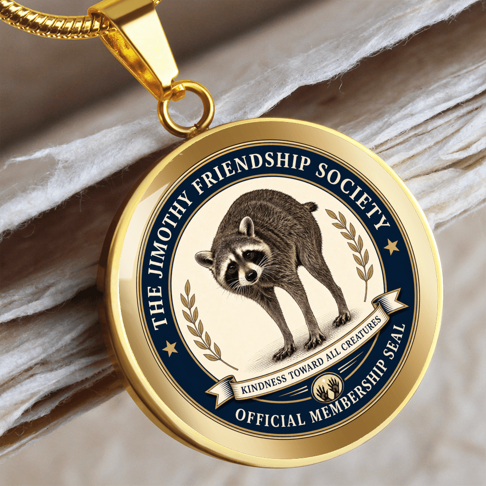 Jimothy Friendship Society Official Membership Necklace - Jewelry, Necklaces - EpiAl's Shop