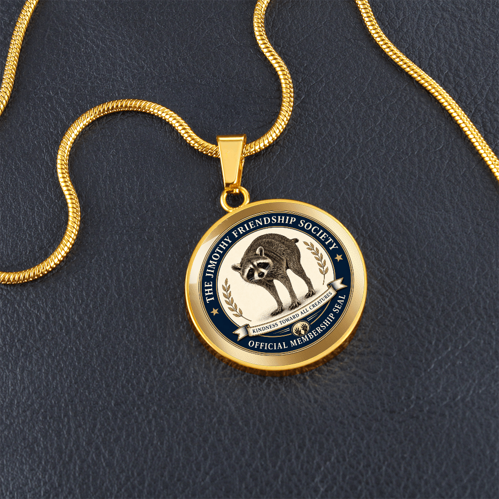 Jimothy Friendship Society Official Membership Necklace - Jewelry, Necklaces - EpiAl's Shop