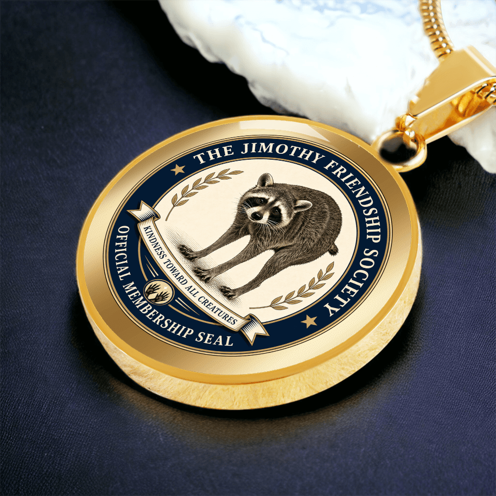 Jimothy Friendship Society Official Membership Necklace - Jewelry, Necklaces - EpiAl's Shop