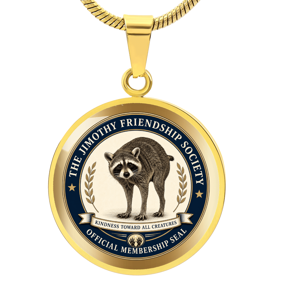 Jimothy Friendship Society Official Membership Necklace - Jewelry, Necklaces - EpiAl's Shop