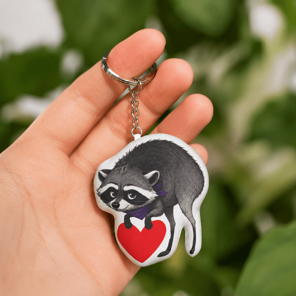 Jimothy Heart Mini Plush Keychain - Jewelry, Keychains - EpiAl's Shop