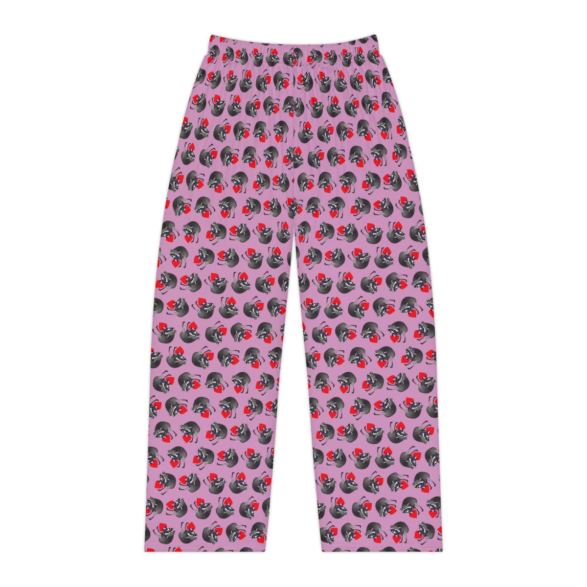Jimothy Raccoon Pajama Pants: Pink Women’s Lounge Bottoms - Clothing, Women, Pajamas, Pants - EpiAl's Shop