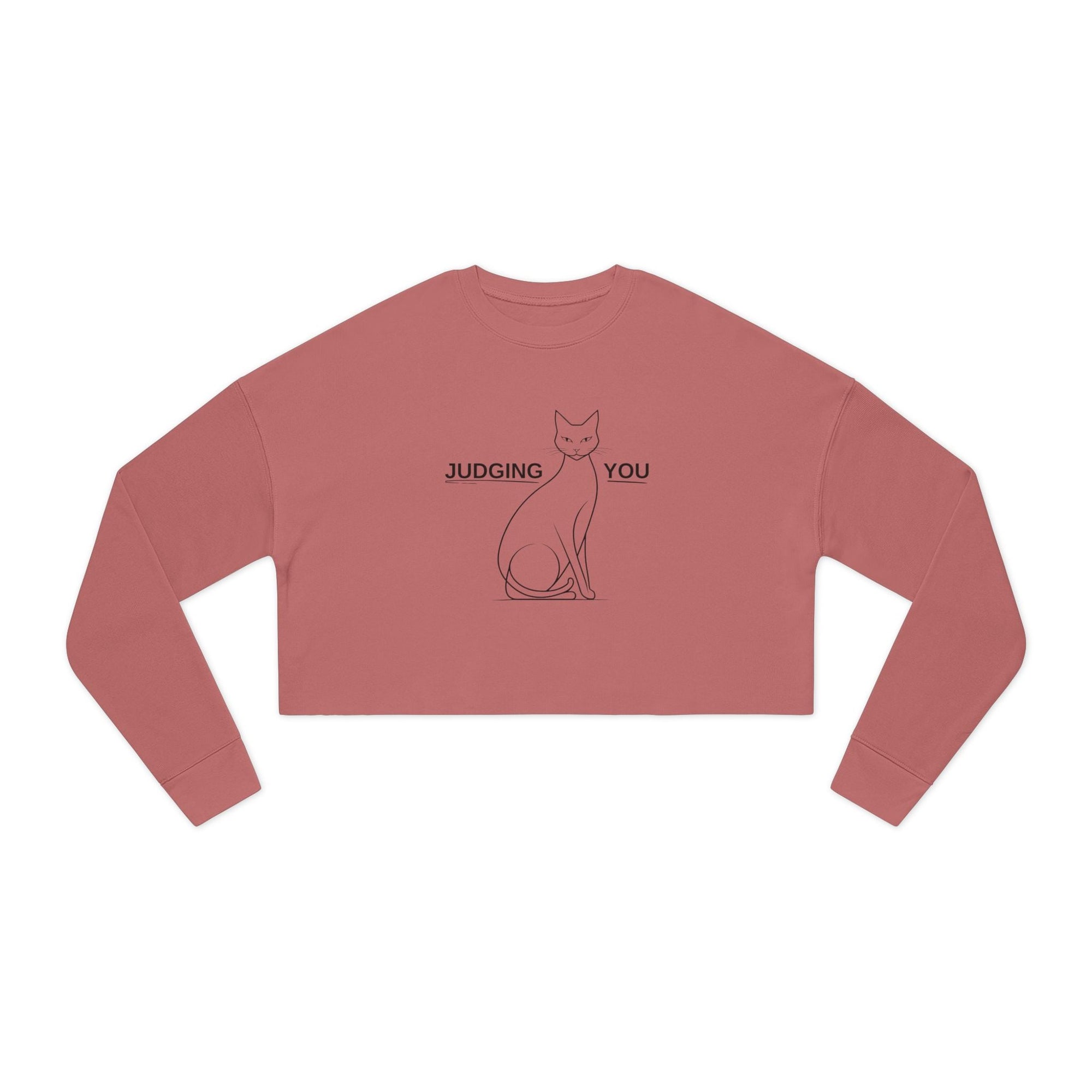 Judging You Women's Cropped Sweatshirt - Clothing, Sweatshirts, Crop - EpiAl's Shop