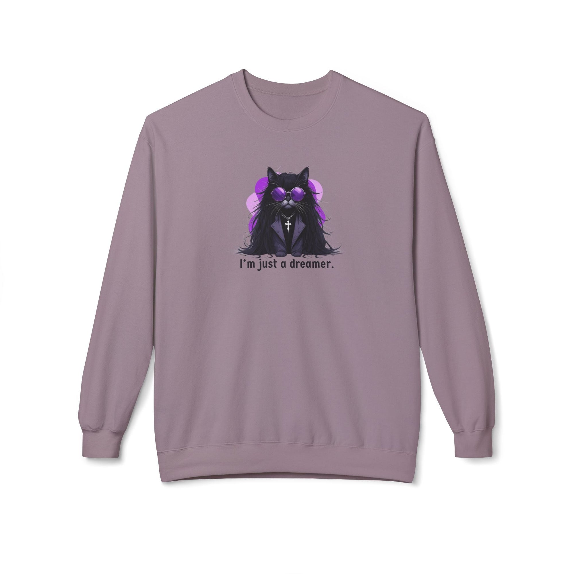 Just a Dreamer Ozzy Cat Sweatshirt - Clothing, Sweatshirts - EpiAl's Shop