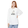 Just Here for the Boo Sheet Halloween Cat Long Sleeve Shirt - Clothing, Unisex, T-Shirts, Long-Sleeved - EpiAl's Shop