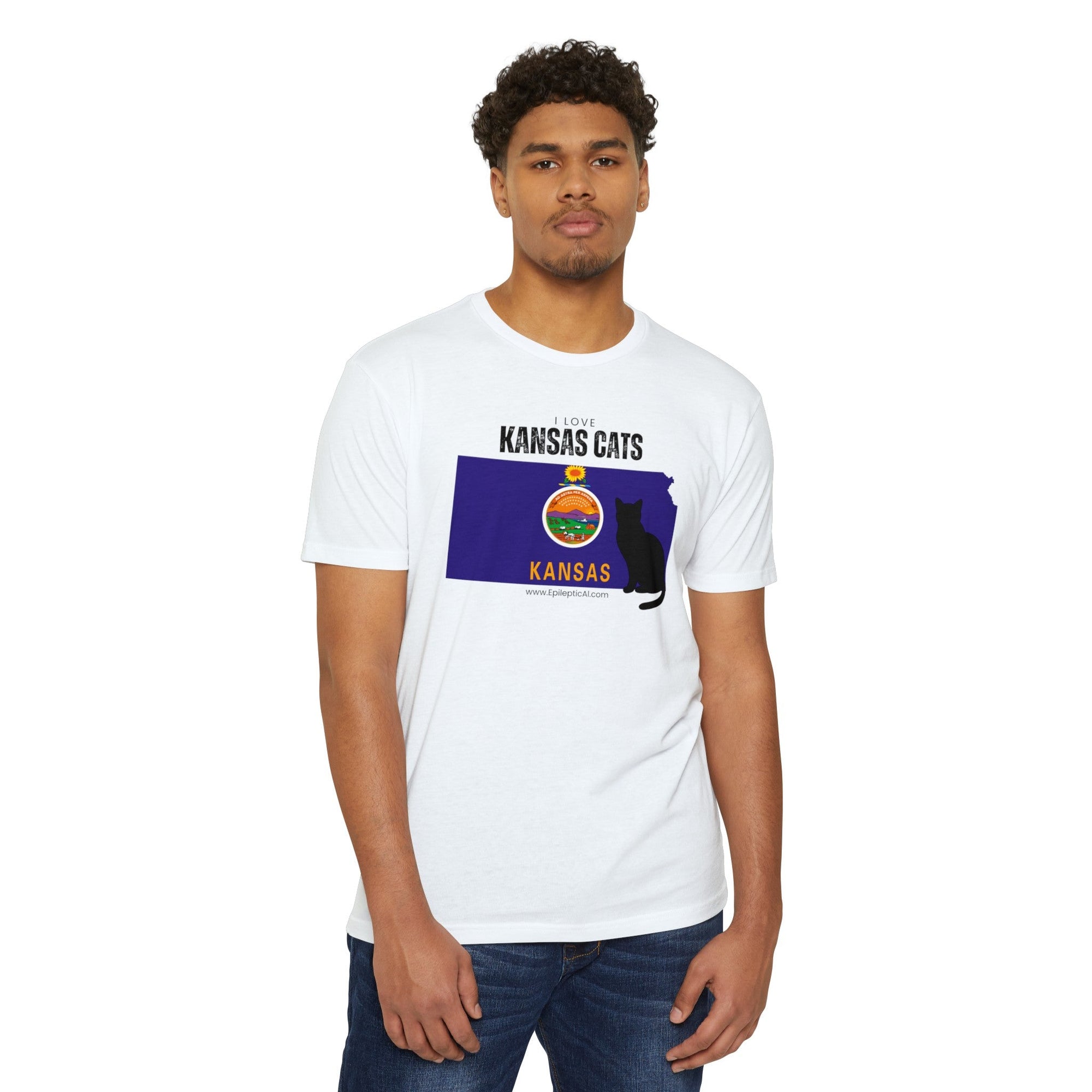 Kansas Cats Unisex CVC Jersey T - shirt - T - Shirt - Epileptic Al’s Shop