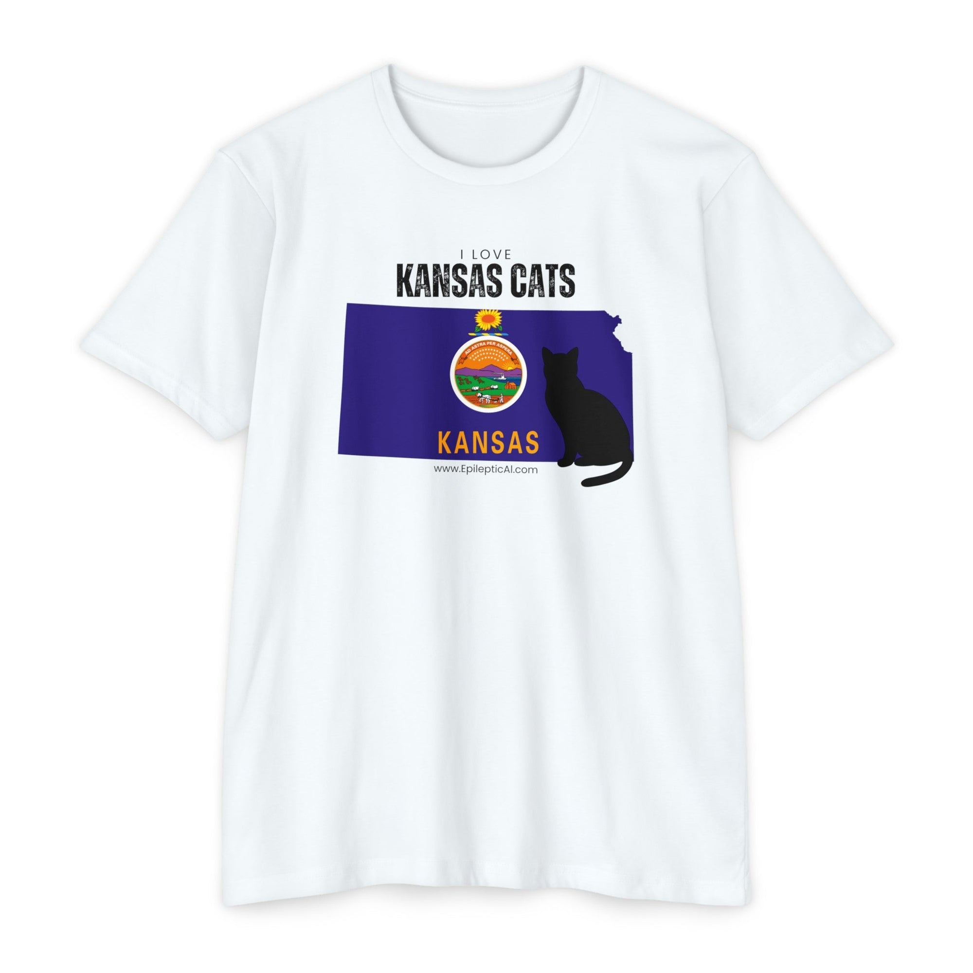 Kansas Cats Unisex CVC Jersey T - shirt - T - Shirt - Epileptic Al’s Shop