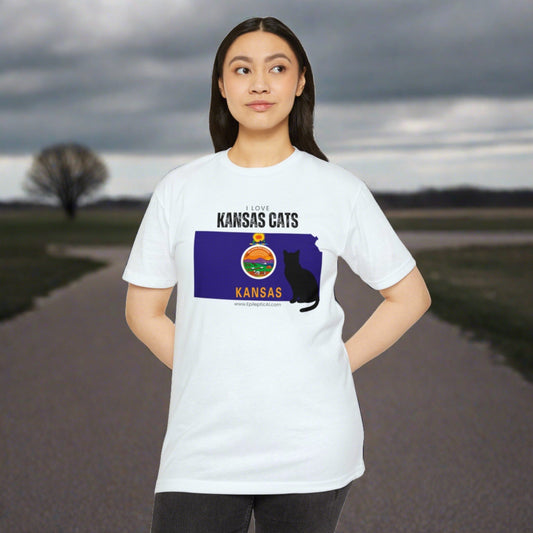 Kansas Cats Unisex CVC Jersey T - shirt - T - Shirt - Epileptic Al’s Shop
