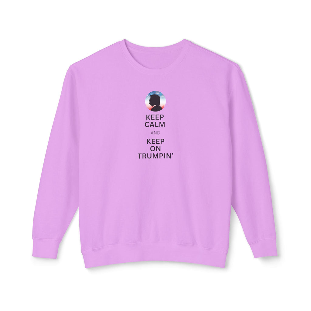 Keep Calm and Keep on Trumpin' Unisex Crewneck Sweatshirt - Clothing, Sweatshirts - EpiAl's Shop
