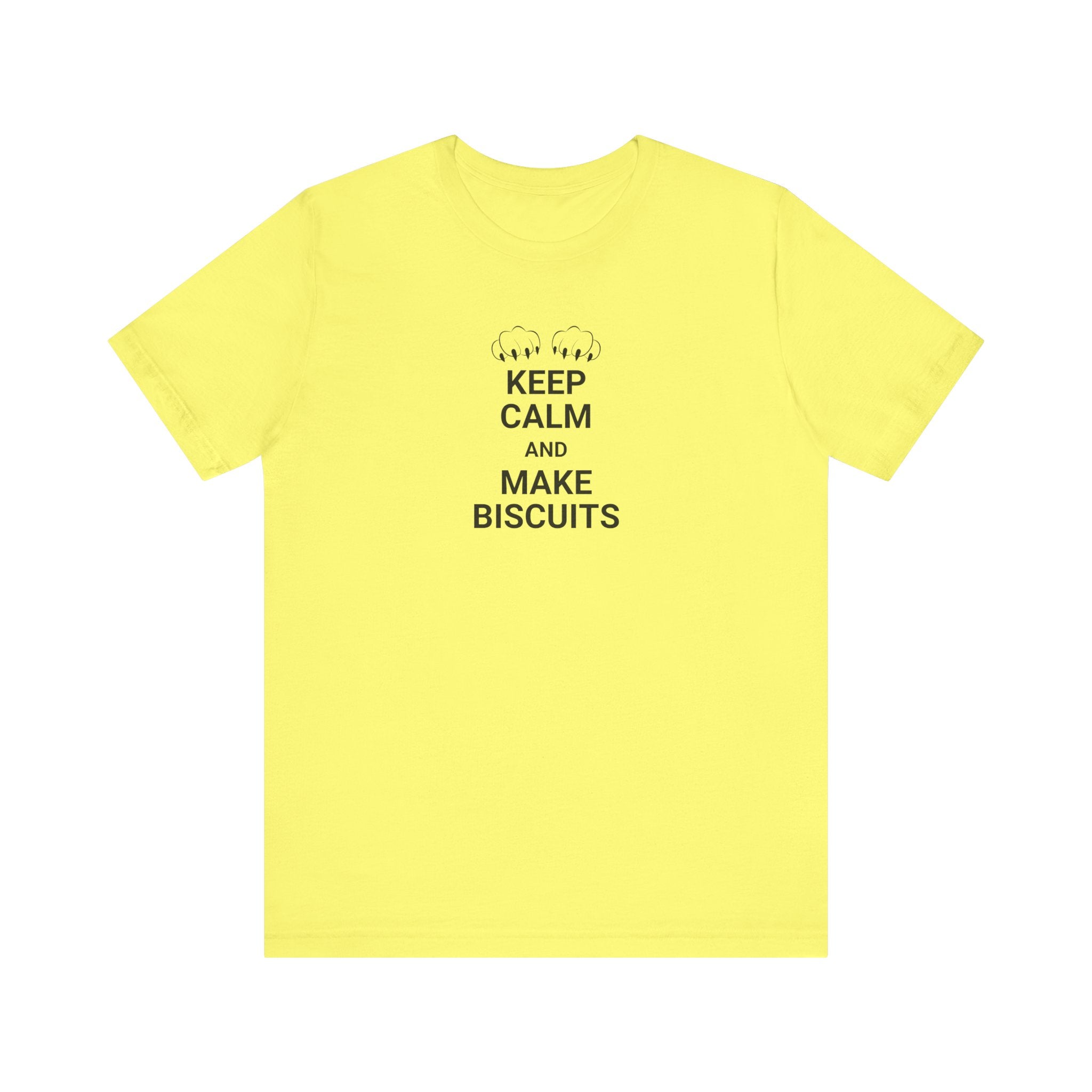 Keep Calm Make Biscuits Unisex Jersey Short Sleeve Tee - T-Shirt - EpiAl's Shop