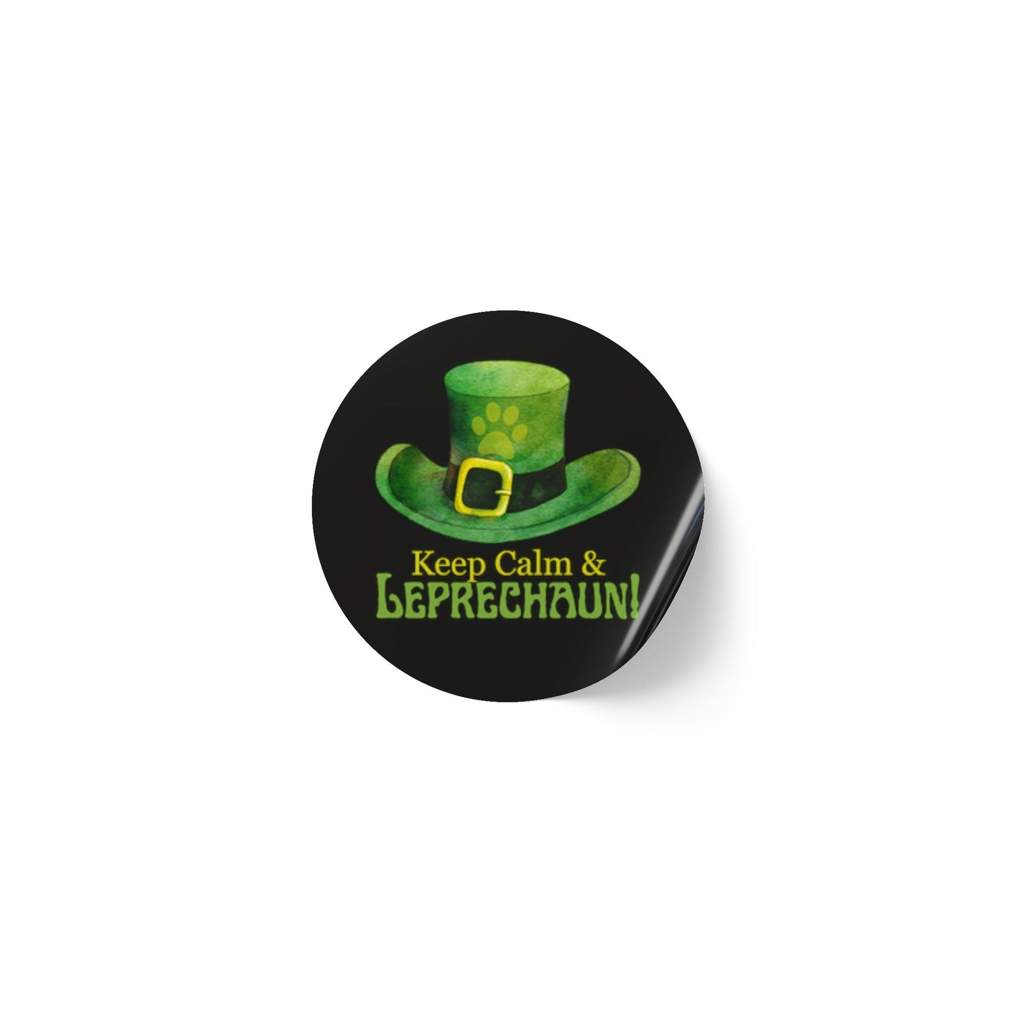 Keep Calm Round Sticker Label Rolls - Paper products - Epileptic Al’s Shop