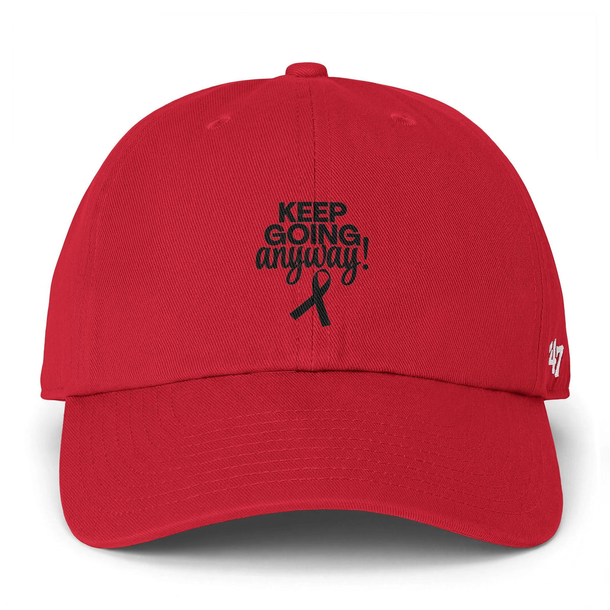 Keep Going Anyway Awareness Ribbon Dad Hat - Hats, Baseball & Trucker - EpiAl's Shop