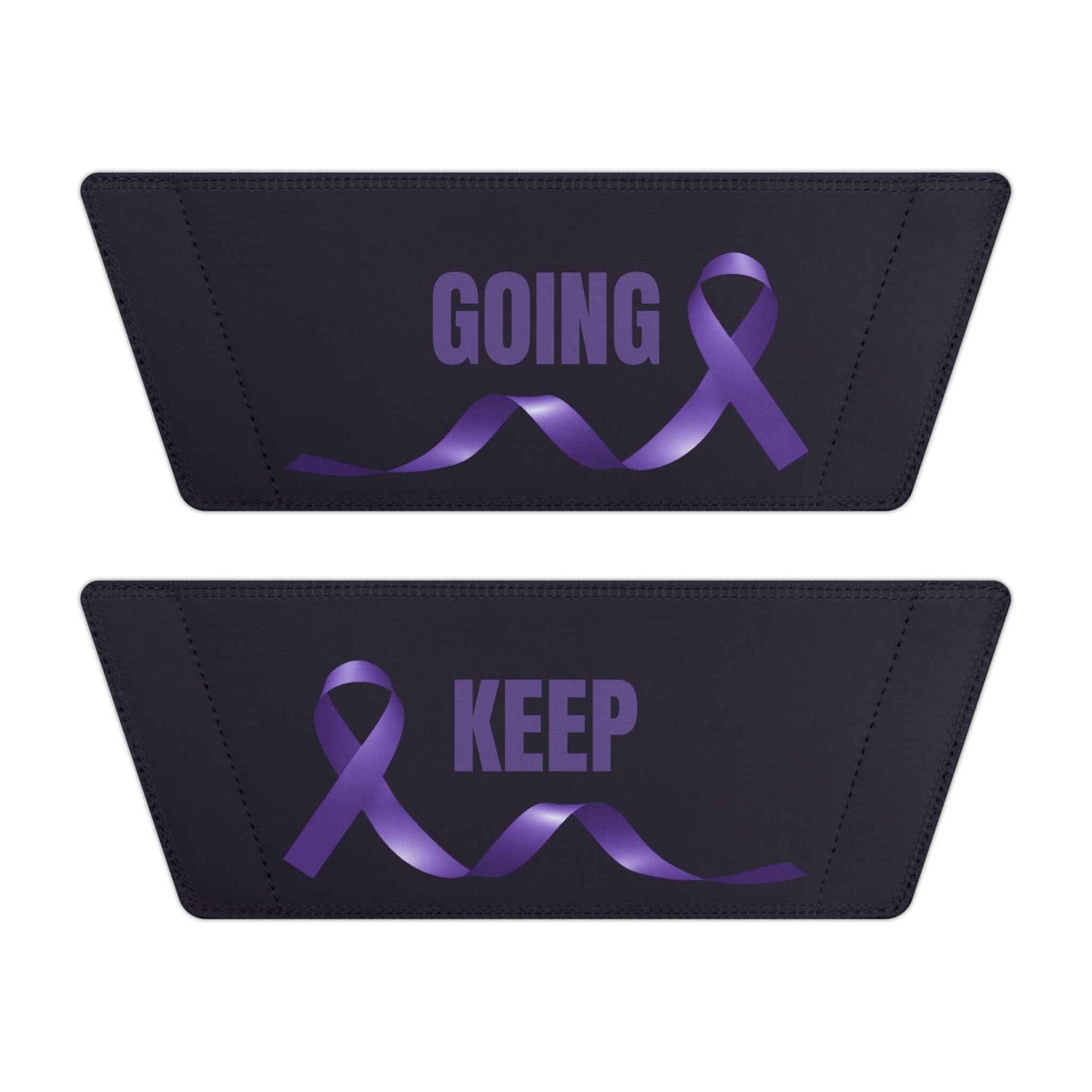 Keep Going Epilepsy Awareness Slides – Neurostrong Comfort Sandals - Shoes, Sandals - EpiAl's Shop