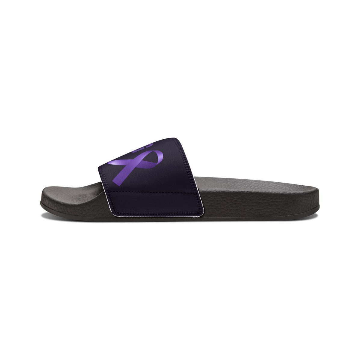 Keep Going Epilepsy Awareness Slides – Neurostrong Comfort Sandals - Shoes, Sandals - EpiAl's Shop