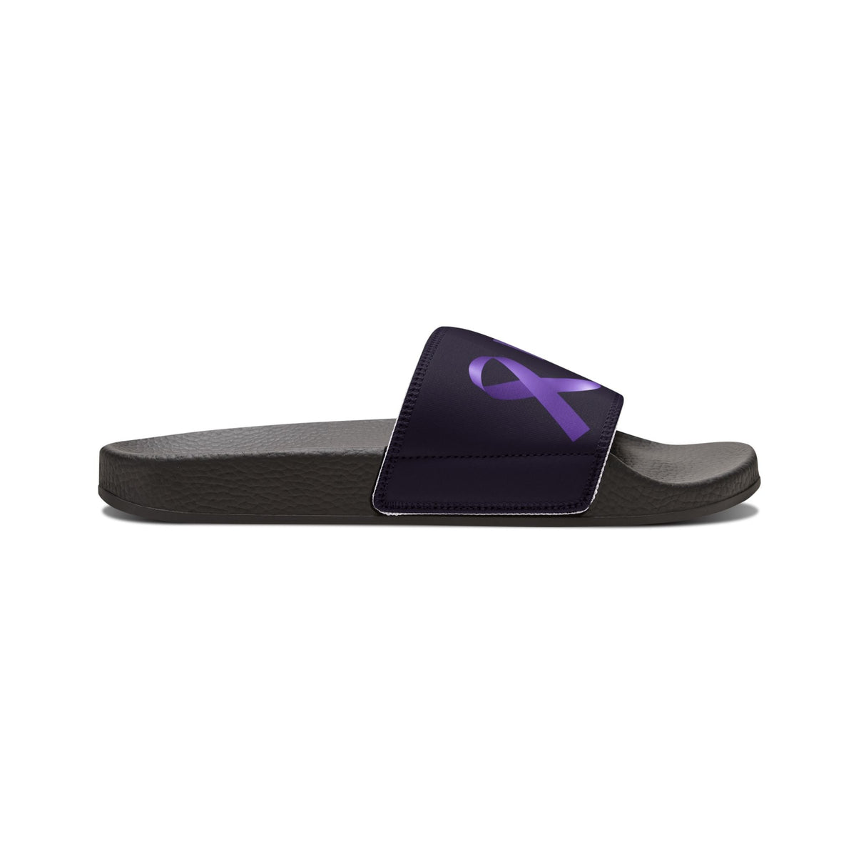 Keep Going Epilepsy Awareness Slides – Neurostrong Comfort Sandals - Shoes, Sandals - EpiAl's Shop