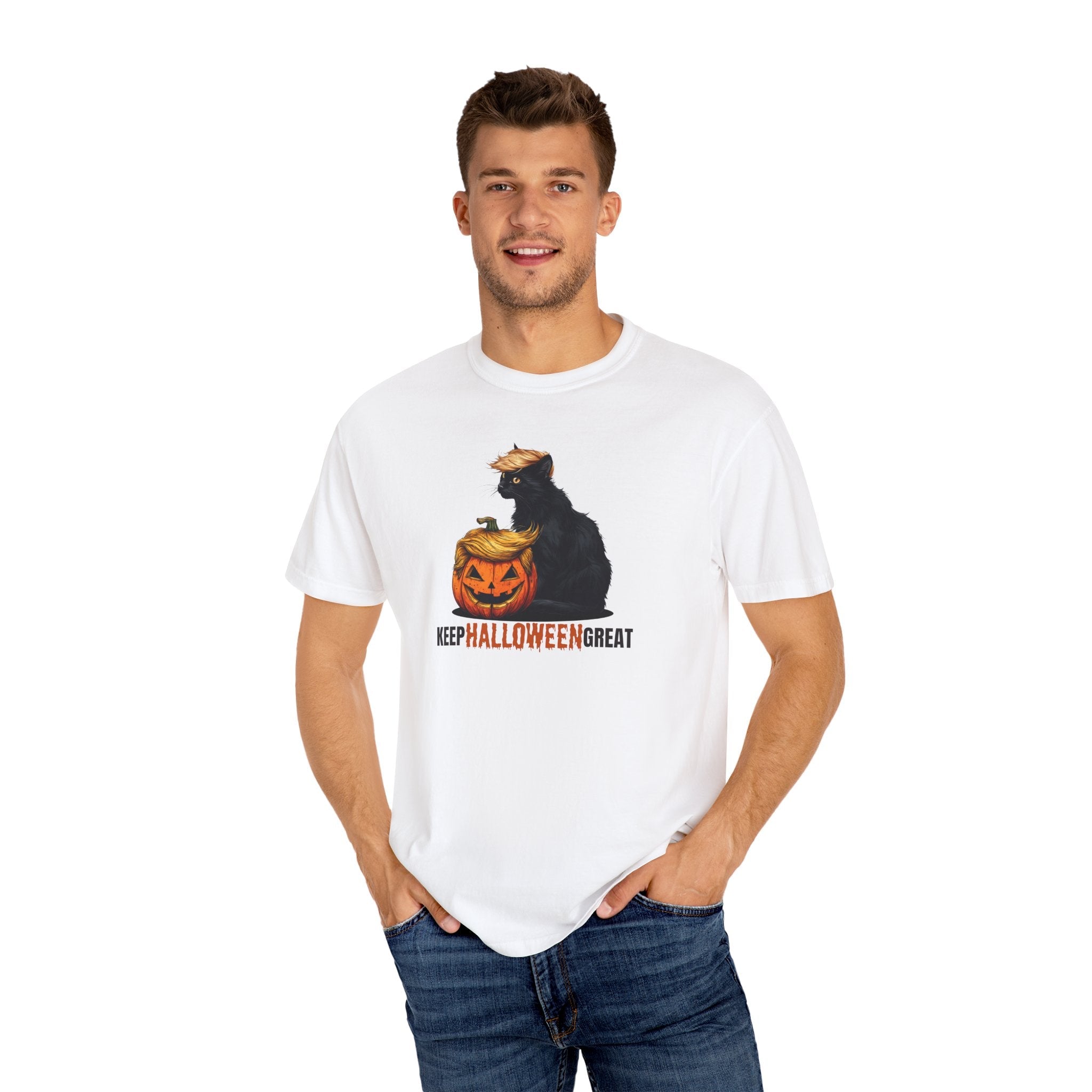 Keep Halloween Great Cat T-Shirt - Clothing, T-shirts - EpiAl's Shop
