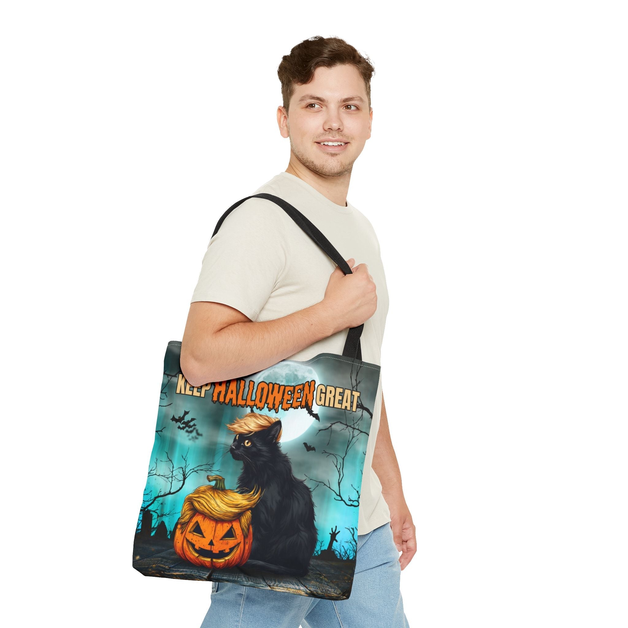 Keep Halloween Great Reusable Tote/Trick - or - Treat Bag - Bags, Tote - EpiAl's Shop