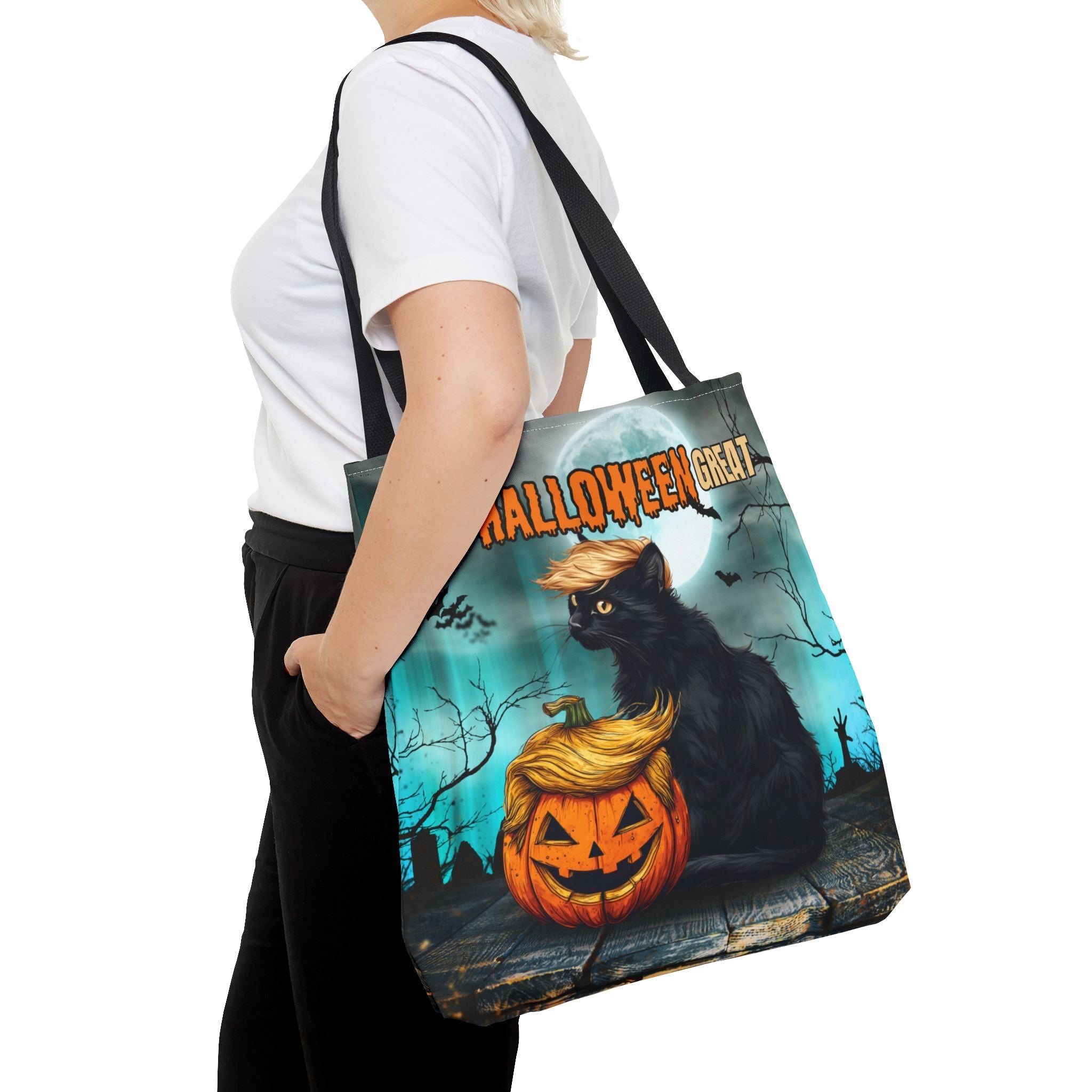 Keep Halloween Great Reusable Tote/Trick - or - Treat Bag - Bags, Tote - EpiAl's Shop