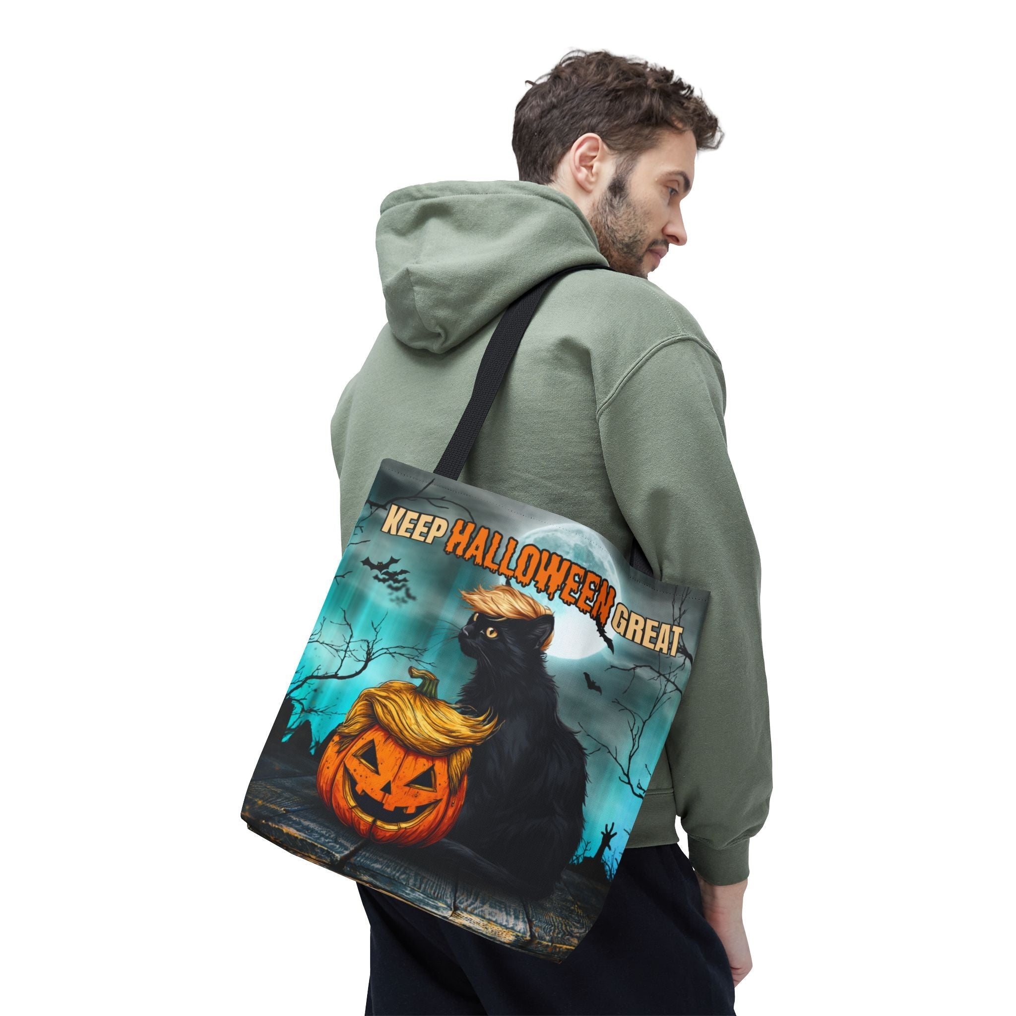Keep Halloween Great Reusable Tote/Trick - or - Treat Bag - Bags, Tote - EpiAl's Shop