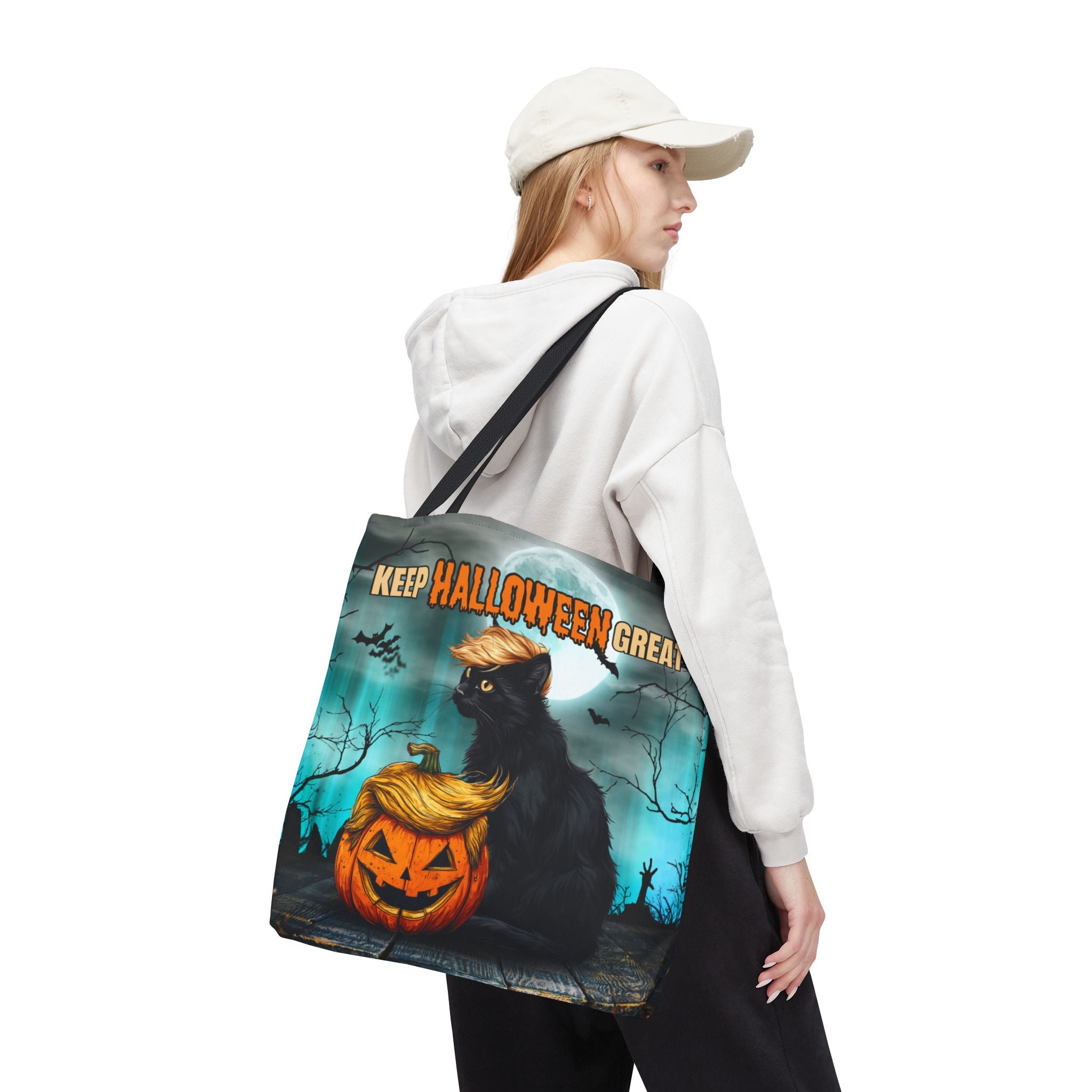 Keep Halloween Great Reusable Tote/Trick - or - Treat Bag - Bags, Tote - EpiAl's Shop