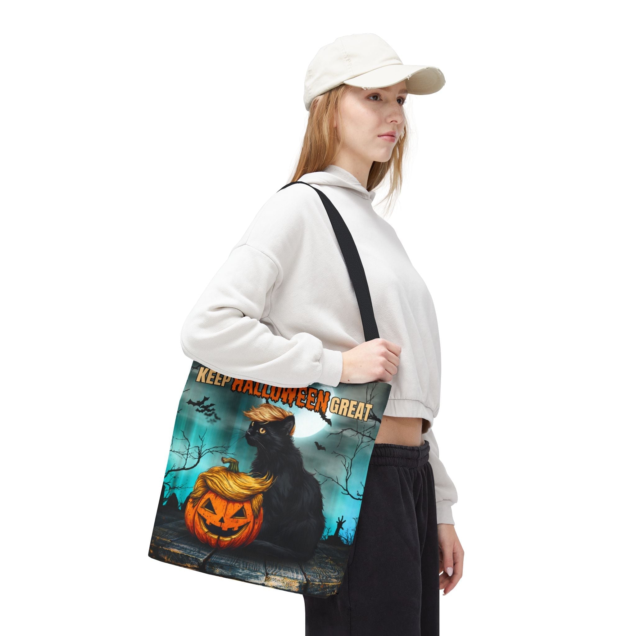 Keep Halloween Great Reusable Tote/Trick - or - Treat Bag - Bags, Tote - EpiAl's Shop