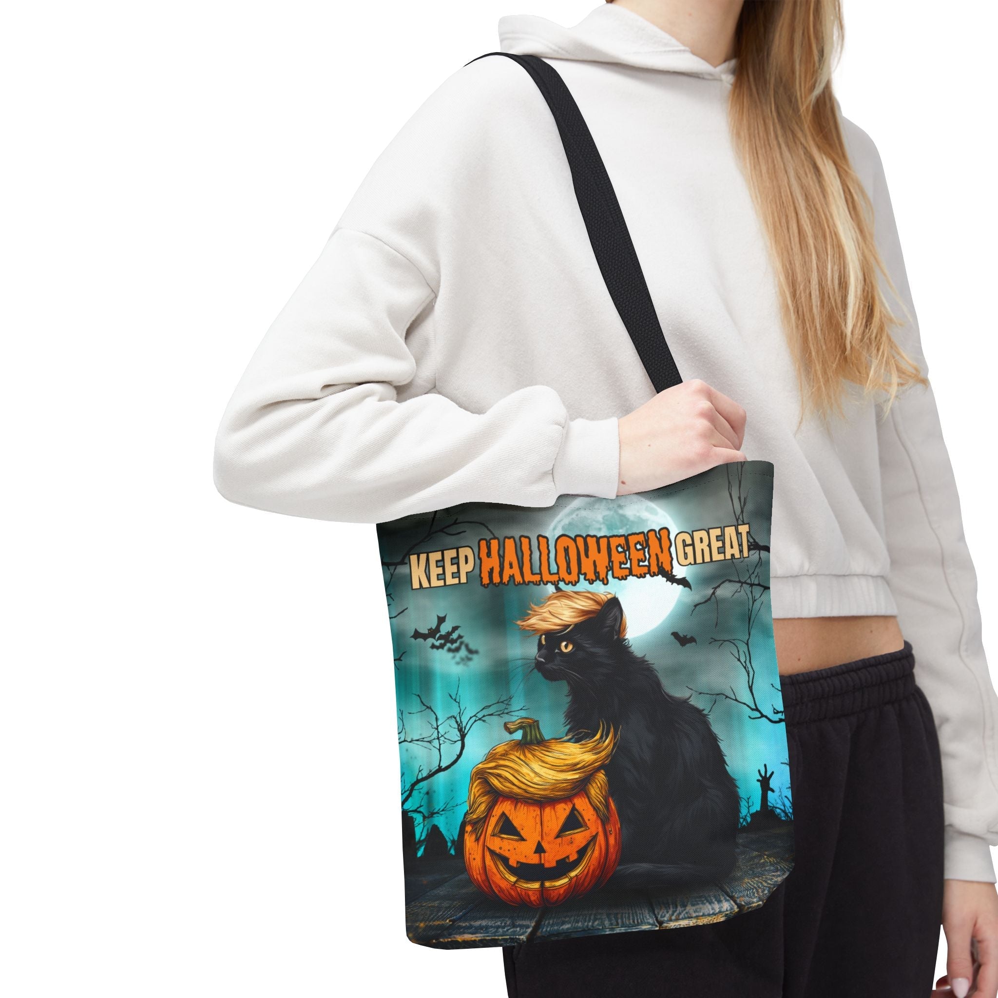 Keep Halloween Great Reusable Tote/Trick - or - Treat Bag - Bags, Tote - EpiAl's Shop