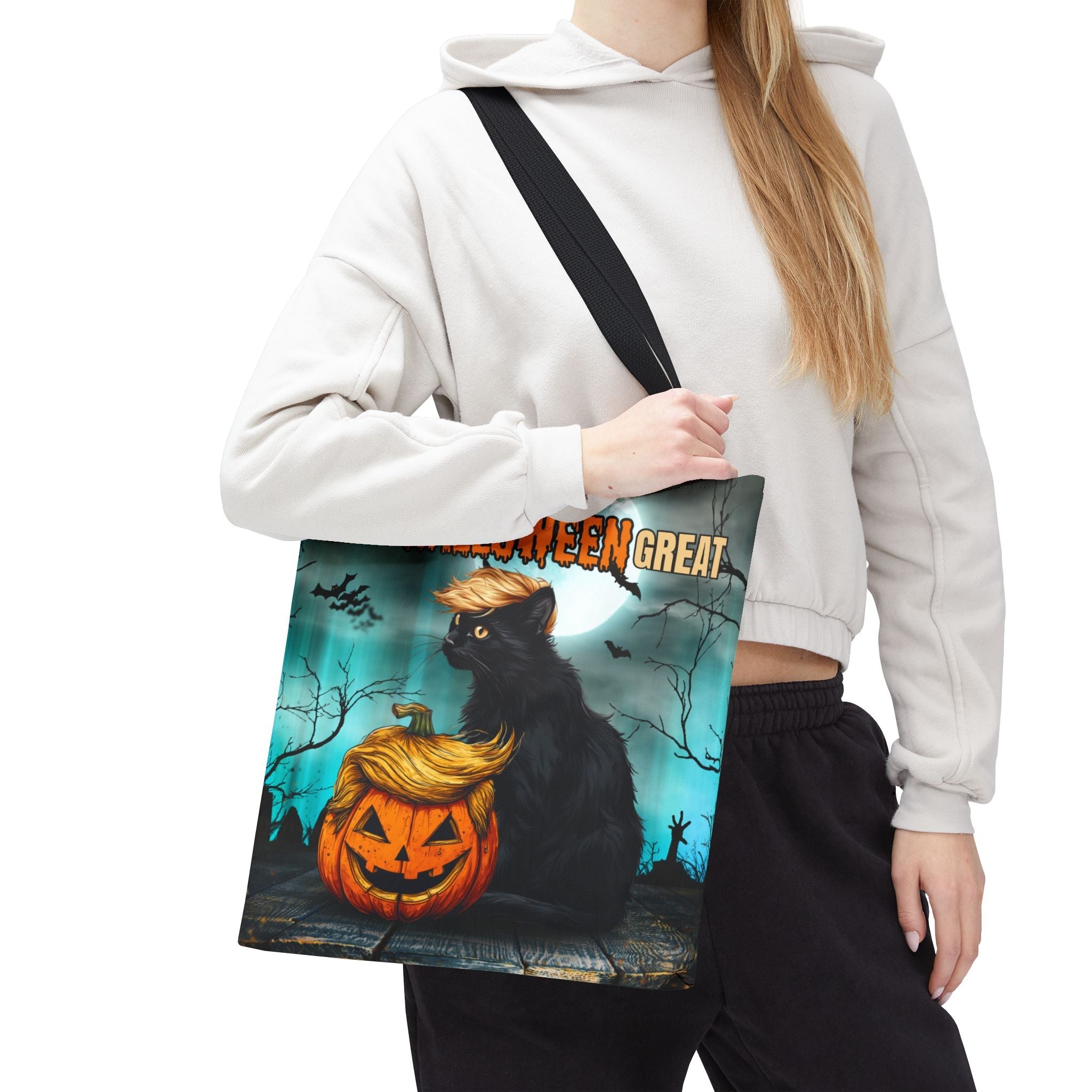 Keep Halloween Great Reusable Tote/Trick - or - Treat Bag - Bags, Tote - EpiAl's Shop