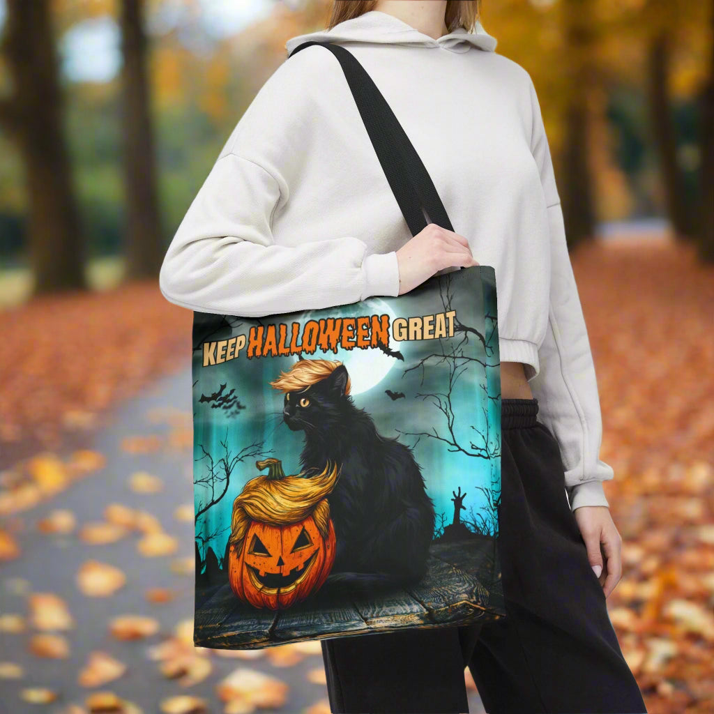 Keep Halloween Great Reusable Tote/Trick - or - Treat Bag - Bags, Tote - EpiAl's Shop