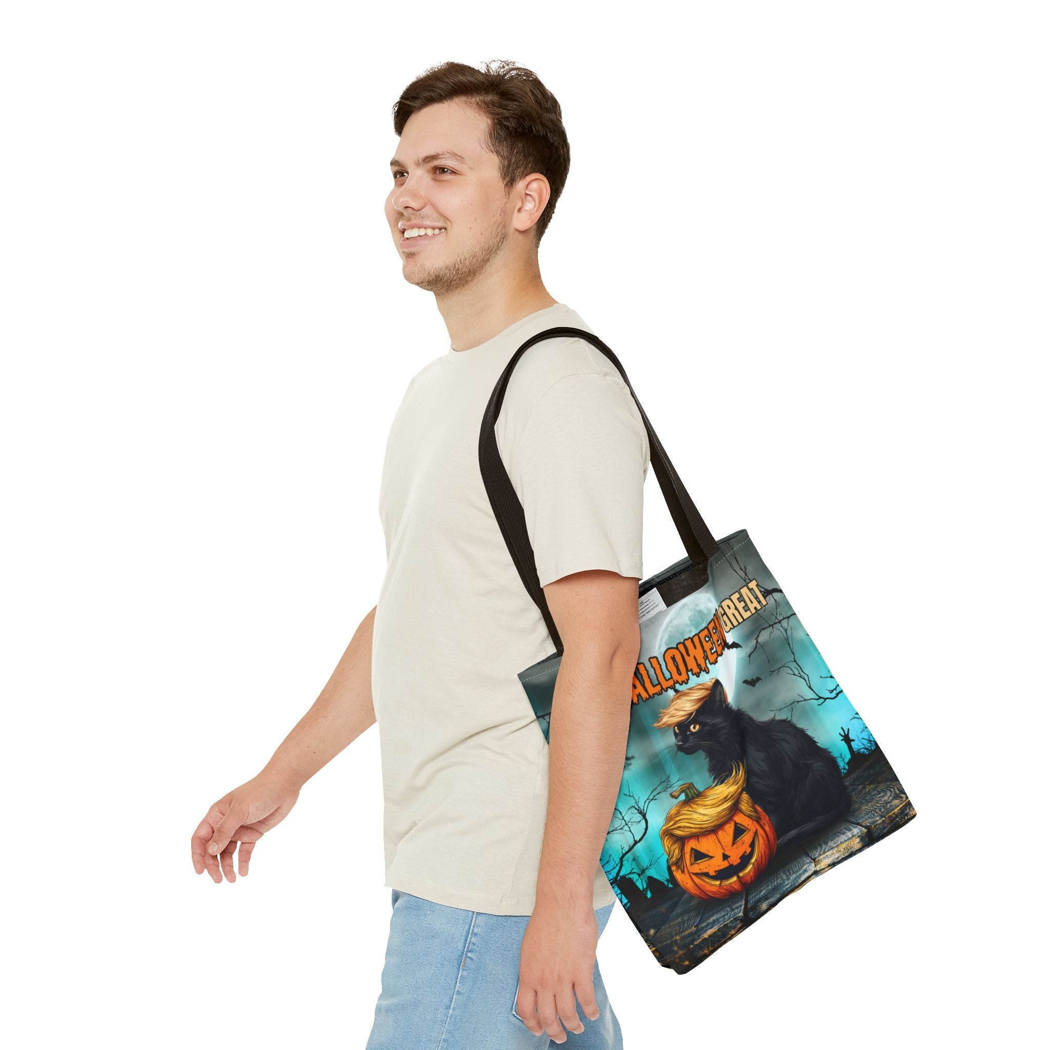 Keep Halloween Great Reusable Tote/Trick - or - Treat Bag - Bags, Tote - EpiAl's Shop