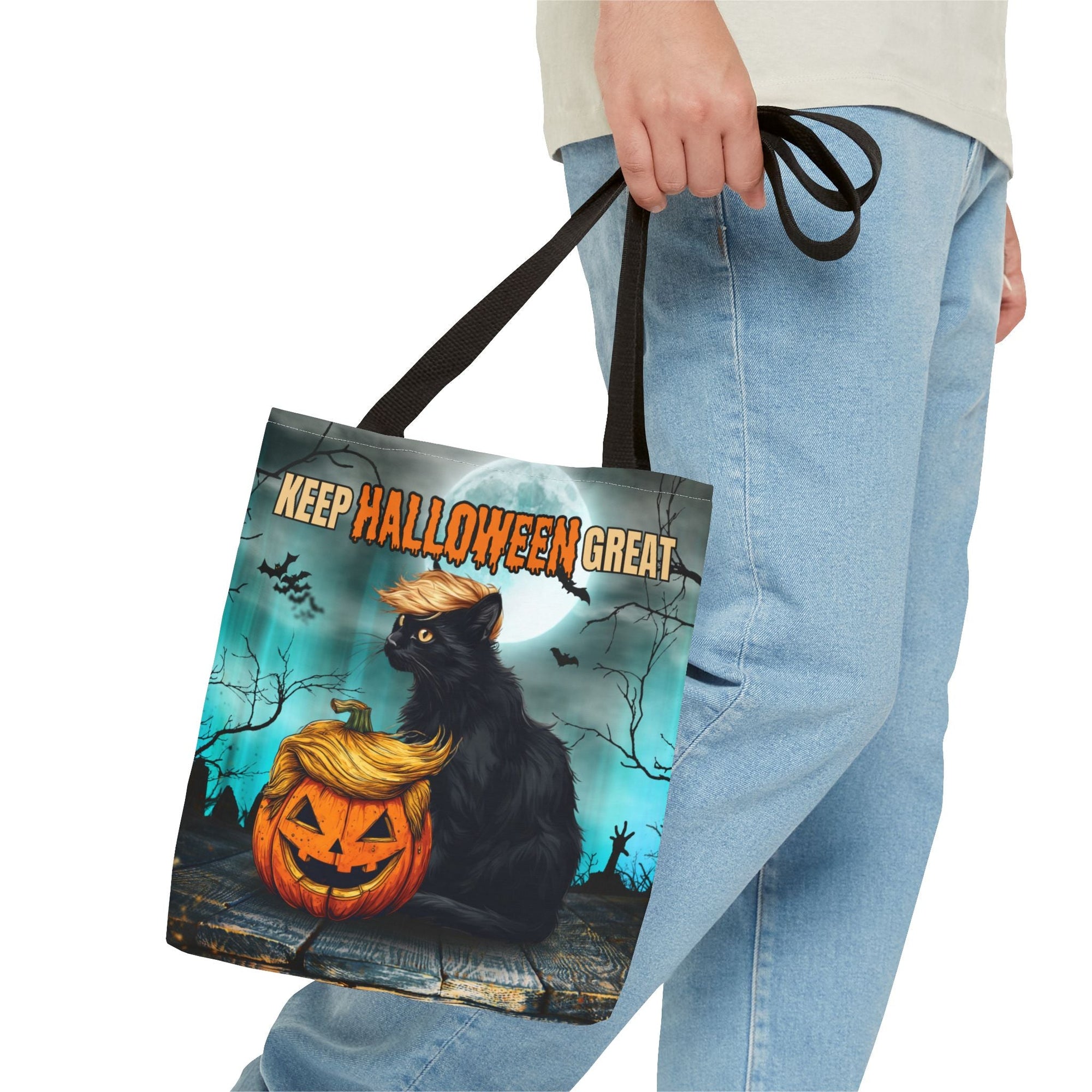 Keep Halloween Great Reusable Tote/Trick - or - Treat Bag - Bags, Tote - EpiAl's Shop
