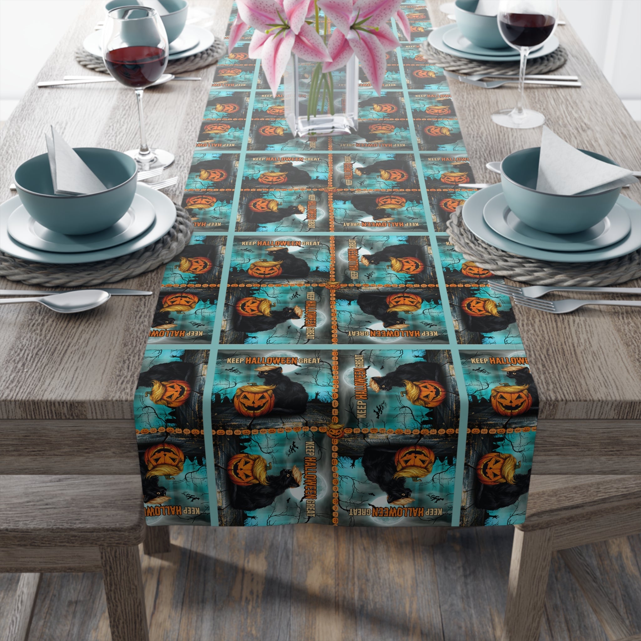 Keep Halloween Great Table Runner - Decor, Dining, Table Decor - EpiAl's Shop