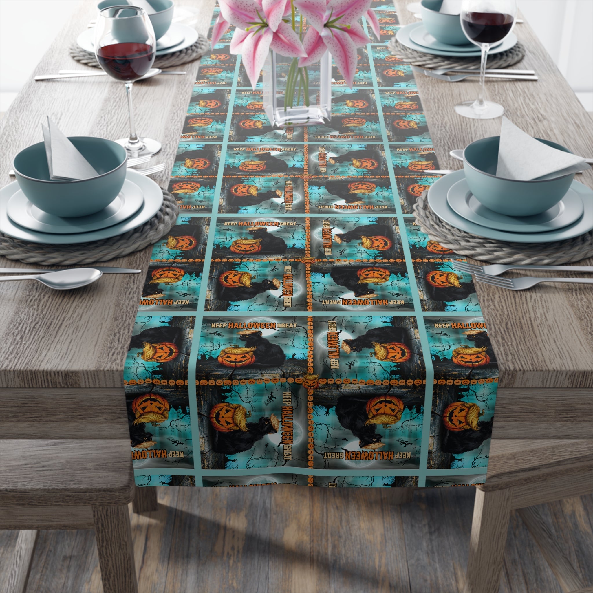 Keep Halloween Great Table Runner - Decor, Dining, Table Decor - EpiAl's Shop