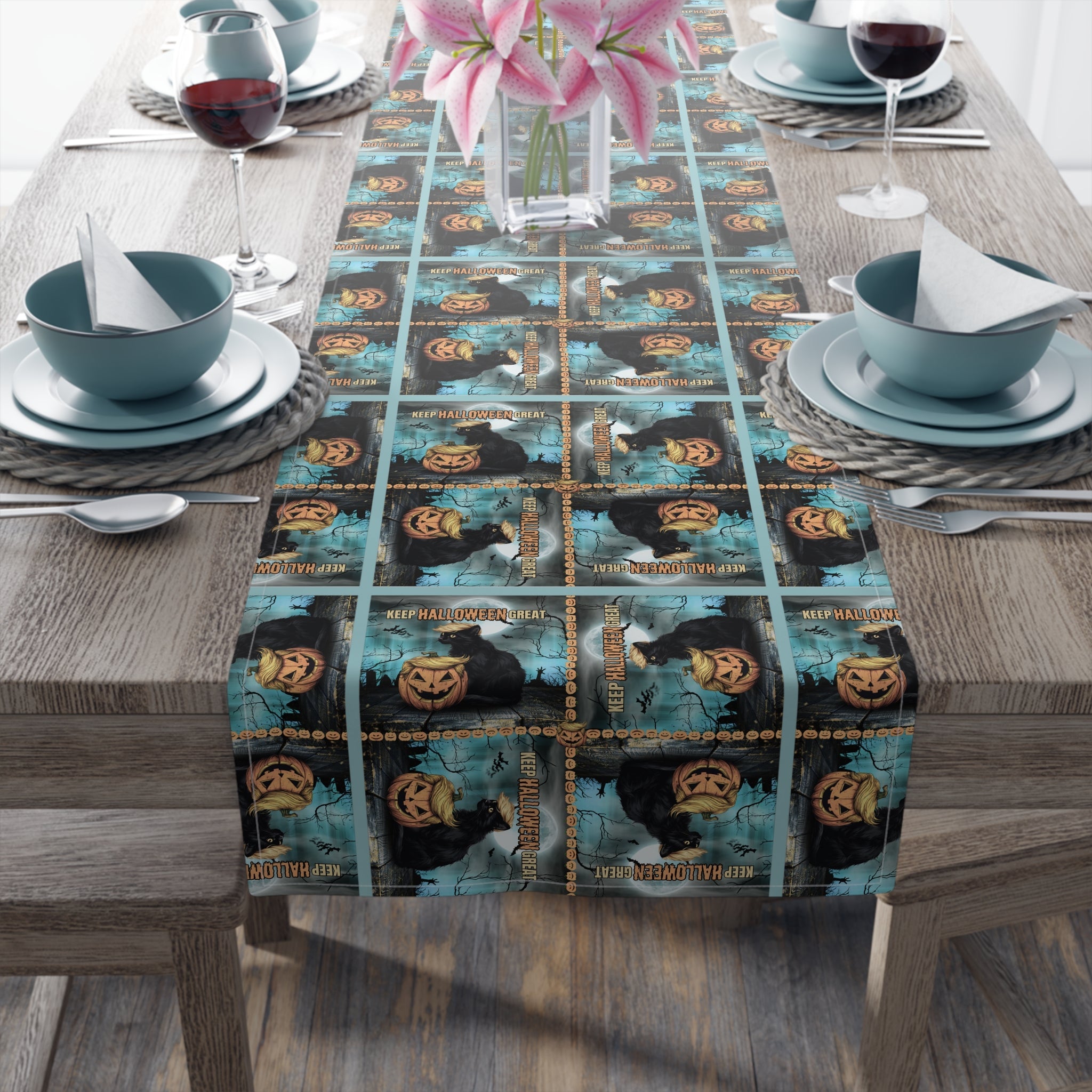Keep Halloween Great Table Runner - Decor, Dining, Table Decor - EpiAl's Shop