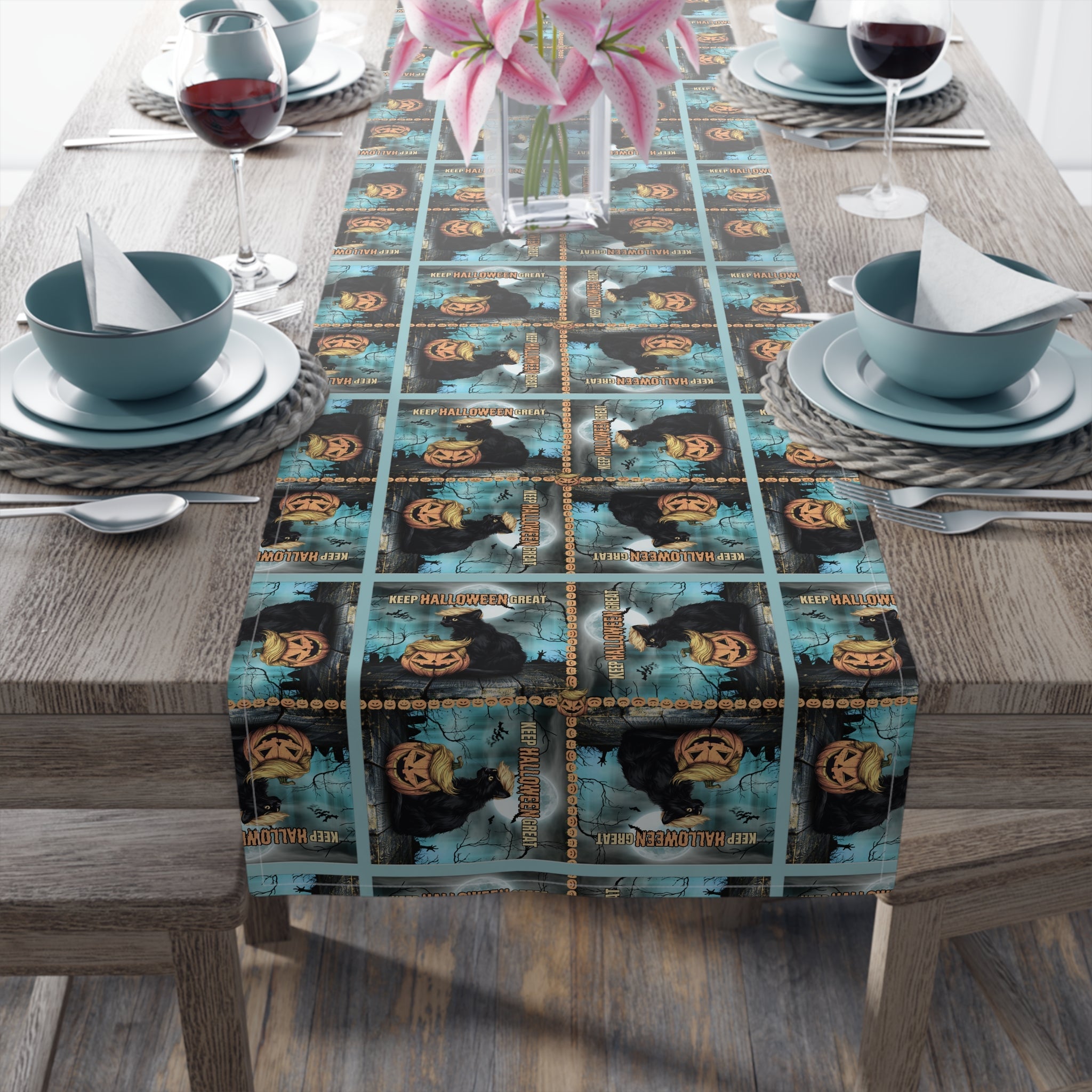Keep Halloween Great Table Runner - Decor, Dining, Table Decor - EpiAl's Shop
