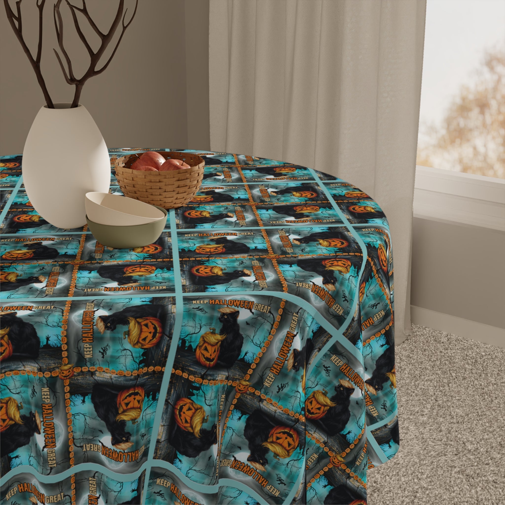 Keep Halloween Great Tablecloth - Decor, Dining, Table Decor - EpiAl's Shop