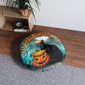 Keep Halloween Great Tufted Floor Pillow, Round - Decor, Home, Pillows - EpiAl's Shop