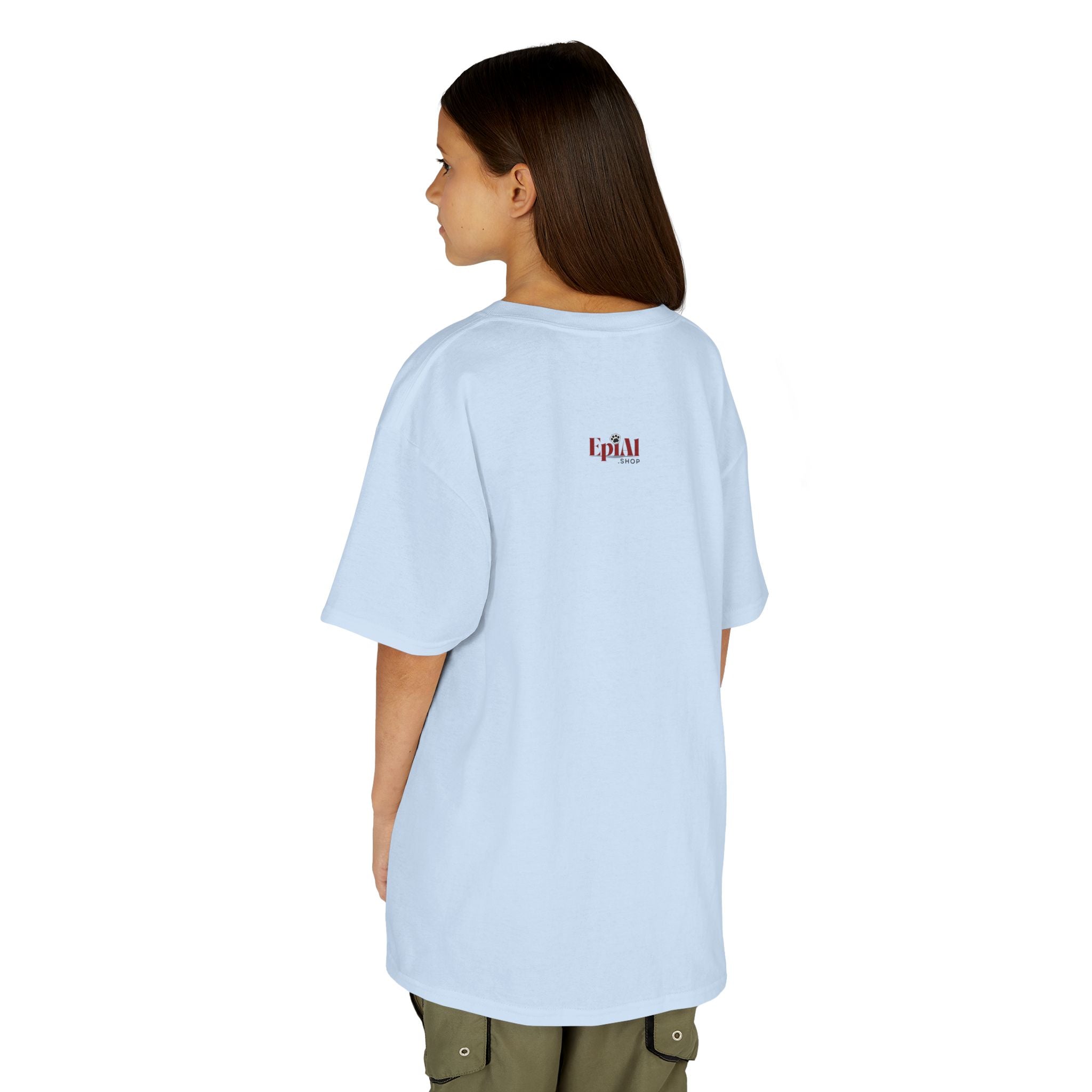 Kids Ollie Cat Tee - Fun and Playful Cotton T-Shirt for Children - Clothing, Kids & Infants - EpiAl's Shop