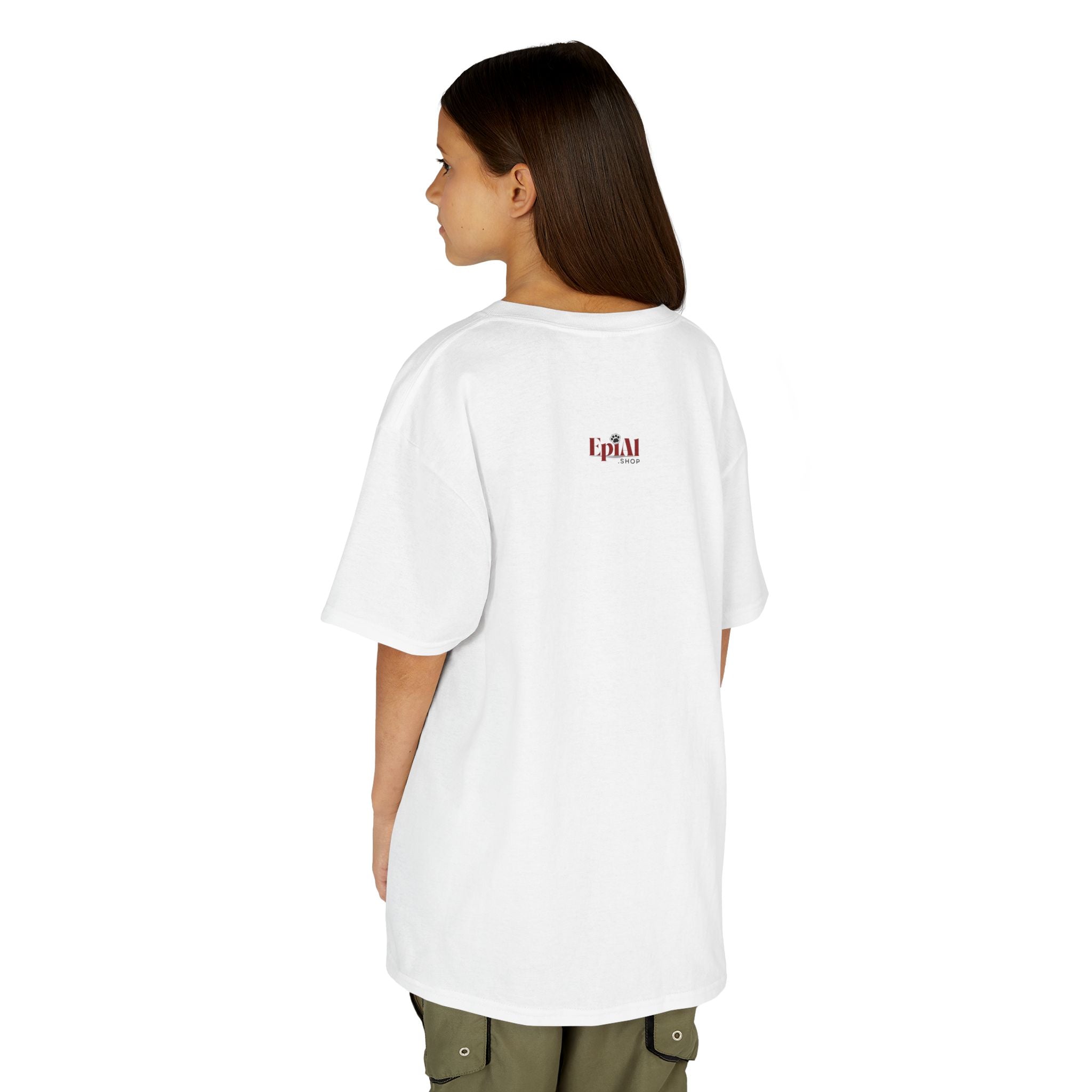 Kids Ollie Cat Tee - Fun and Playful Cotton T-Shirt for Children - Clothing, Kids & Infants - EpiAl's Shop