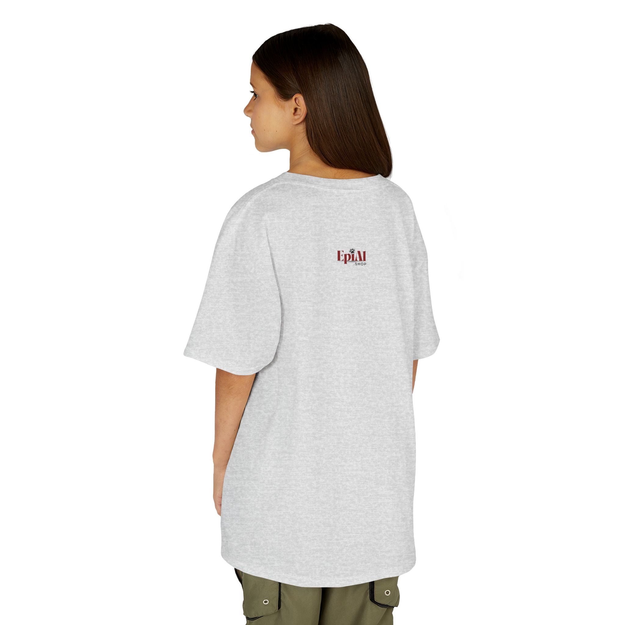 Kids Ollie Cat Tee - Fun and Playful Cotton T-Shirt for Children - Clothing, Kids & Infants - EpiAl's Shop