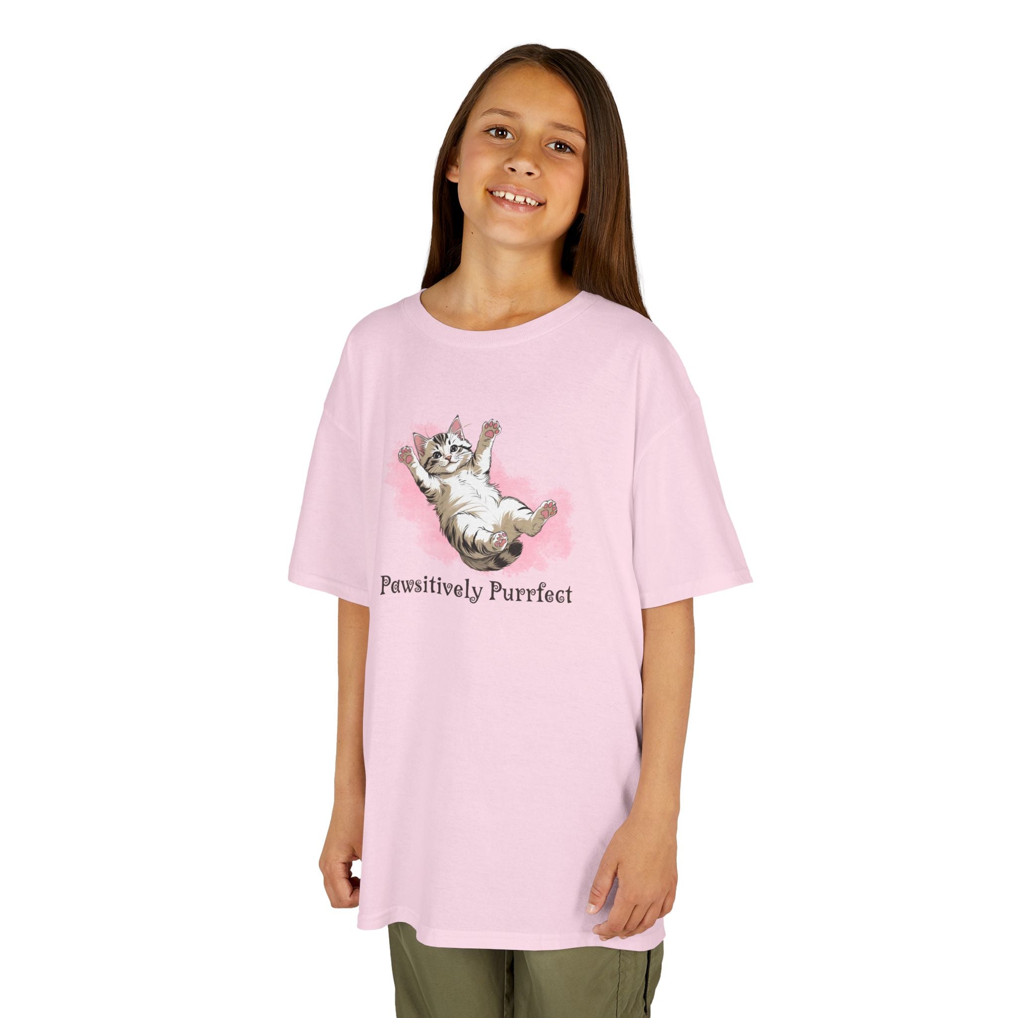 Kids Purrfect Cat Graphic Tee - Clothing, Kids & Infants - EpiAl's Shop