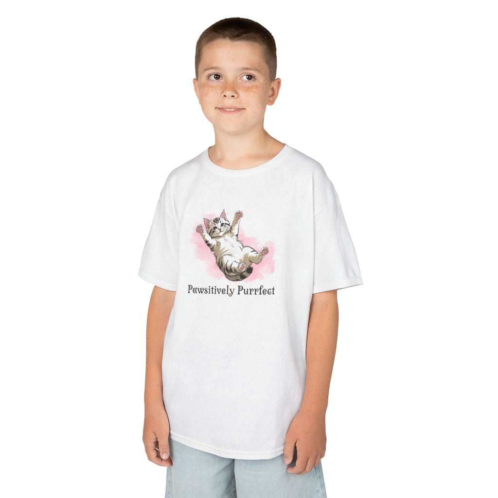 Kids Purrfect Cat Graphic Tee - Clothing, Kids & Infants - EpiAl's Shop