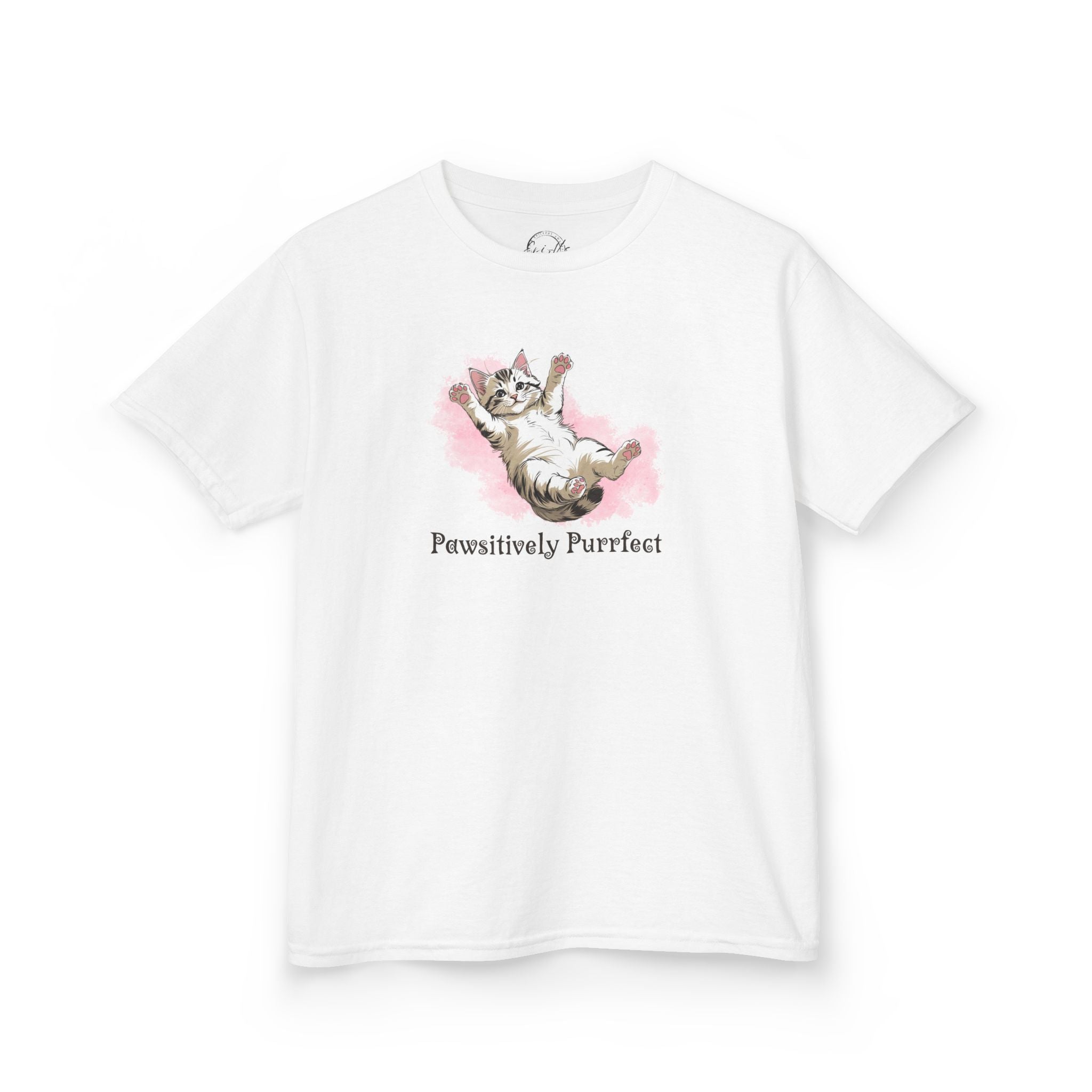 Kids Purrfect Cat Graphic Tee - Clothing, Kids & Infants - EpiAl's Shop